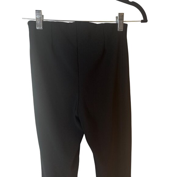 2/$30 ZARA Womens Small Black Split Hem Leggings Flare Pants - Picture 15 of 16